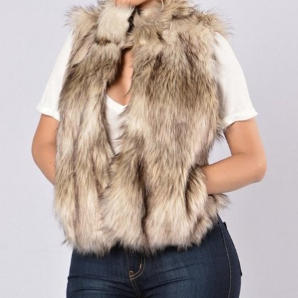 Faux Fur Vest